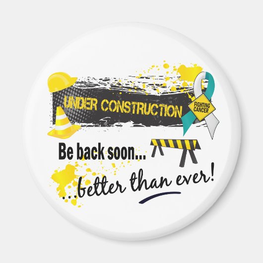 建築子宮頸がん下で マグネット (正面)