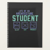 建築学生 プランナー手帳 (正面)