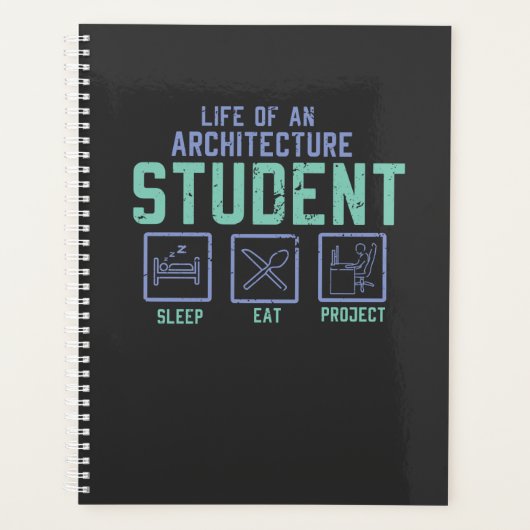 建築学生 プランナー手帳 (正面)