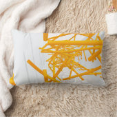 建築宇宙歪み ランバークッション (ブランケット)