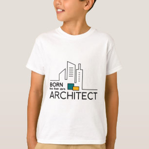 建築家があるために生まれて下さい Tシャツ
