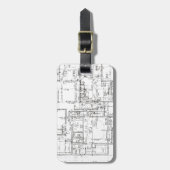 建築家すべて! ラゲッジタグ (正面縦)