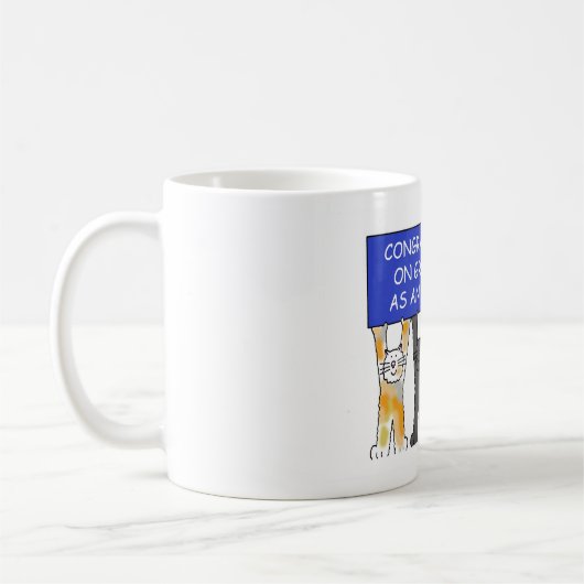 建築家として卒業のお祝い コーヒーマグカップ (左)