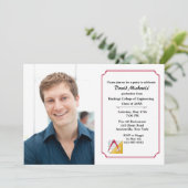 建築家とエンジニアリング写真卒業招待状 招待状 (スタンド正面)