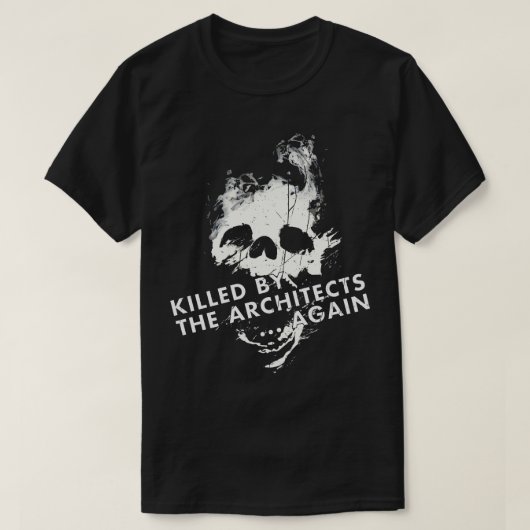 建築家によって殺される Tシャツ (デザイン正面)