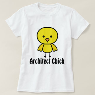 建築家のひよこ Tシャツ