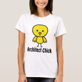 建築家のひよこ Tシャツ (正面)