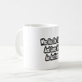 建築家のジョーク…親指 コーヒーマグカップ (正面左)