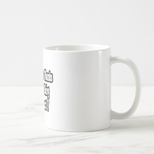 建築家のジョーク…親指 コーヒーマグカップ (右)