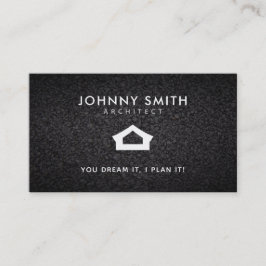 建築家のスローガンの名刺 名刺