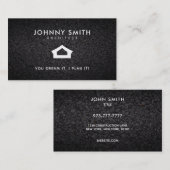 建築家のスローガンの名刺 名刺 (正面/裏面)