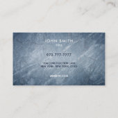 建築家のスローガンの名刺 名刺 (裏面)