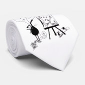 建築家のタイ ネクタイ (ロール)