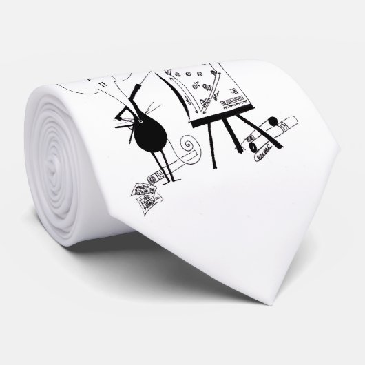 建築家のタイ ネクタイ (ロール)