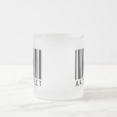 建築家のバーコード フロストグラスマグカップ (中央)