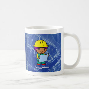建築家のマグ コーヒーマグカップ