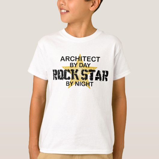 建築家のロックスター Tシャツ (正面)