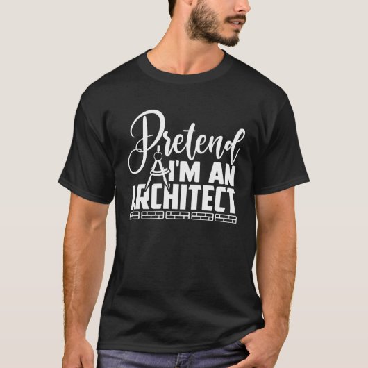 建築家の仮装コスチューム1 Tシャツ (正面)