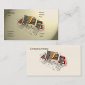 建築家の名刺 名刺 (正面/裏面)