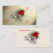 建築家の名刺 名刺 (正面/裏面)