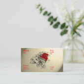 建築家の名刺 名刺 (スタンド正面)