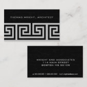 建築家の名刺 名刺 (正面/裏面)
