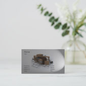 建築家の名刺 名刺 (スタンド正面)