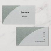 建築家の名刺 名刺 (正面/裏面)