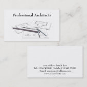 建築家の名刺 名刺 (正面/裏面)