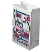 建築家の夢の三つモダンの幾何学 スモールペーパーバッグ (裏面アングル)