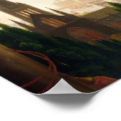 建築家の夢トーマス・コール ポスター (角)