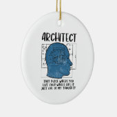 建築家の定義 セラミックオーナメント (右)