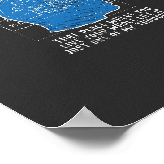 建築家の定義 ポスター (角)