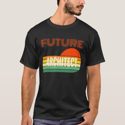 建築家の将来の建築家 Tシャツ (正面)