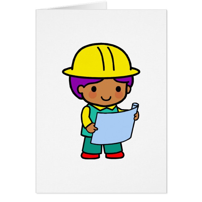 建築家の男の子 (正面)