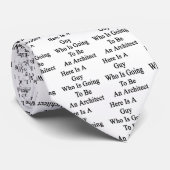 建築家の行っている人はここにあります ネクタイ (ロール)