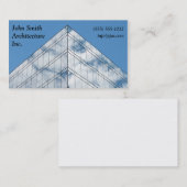 建築家または窓洗濯機の名刺 名刺 (正面/裏面)