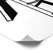 建築家エンジニア製図表のイラストレーション ポスター (角)