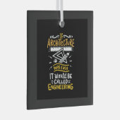 建築家ギフト ガラスオーナメント (正面右)