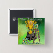 建築家ソルトカップ2024シャンパン – ボタン 缶バッジ (正面&裏面)