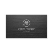 建築家ハウスアイコンダークブラシ仕上げメタル