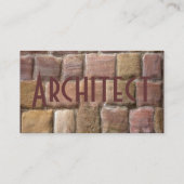 建築家パープルサンドストーンI 名刺 (裏面)