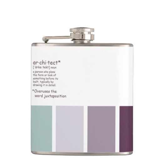 建築家ビニール包まれたフラスコ フラスク (正面)