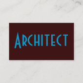 建築家ブルーサンドストーン 名刺 (裏面)