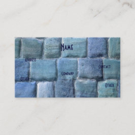 建築家ブルーサンドストーン 名刺