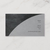 建築家上品な| 名刺 (裏面)