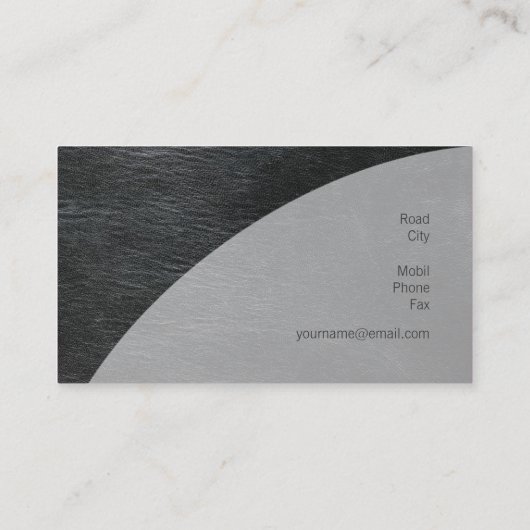 建築家上品な| 名刺 (裏面)