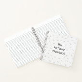 建築家向けのらせん型ノートブック ノートブック (内部)