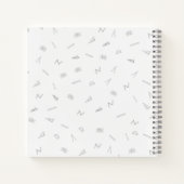 建築家向けのらせん型ノートブック ノートブック (裏面)