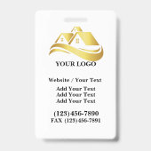 建築家用ランヤード バッジ - 裏側を参照 (裏面)